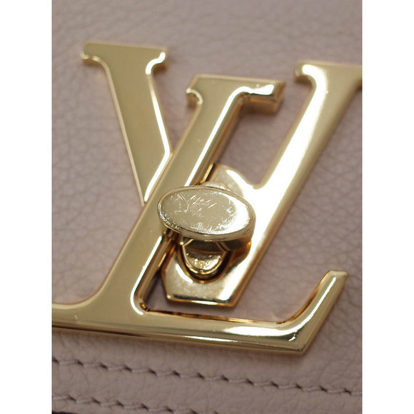 Louis Vuitton Lock Me Bucket NM 2way Bag Greige Light Blue - Picture 8 of 9